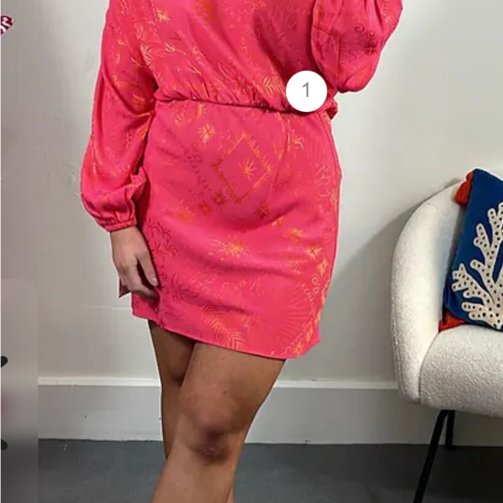Bright Pink Party Dress by Never Fully Dressed